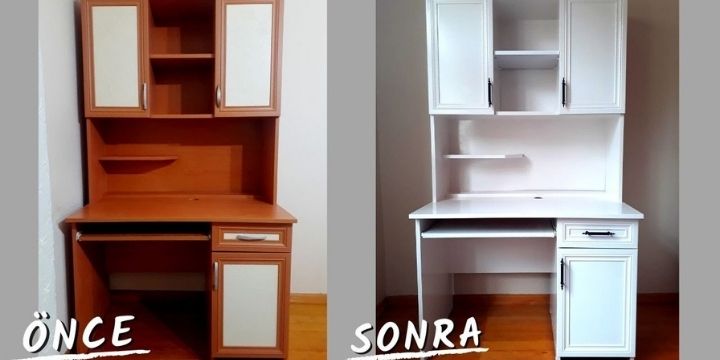 Cadence Boya İle Eski Çalışma Masasının Modern Dönüşümü