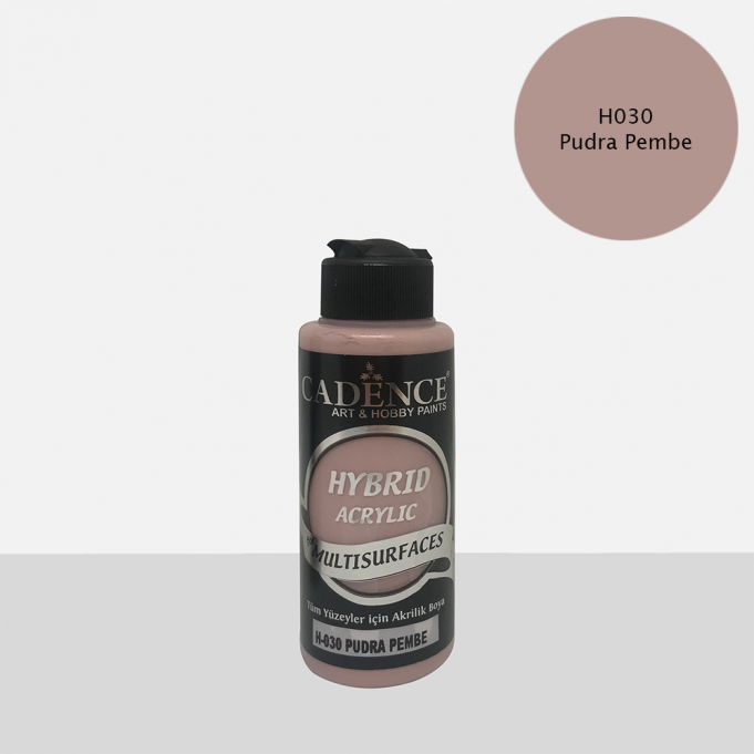 Pudra Pembe Cadence Multisurface Akrilik Boya H030 - 120 ML