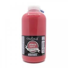 Crimson Kırmızı Cadence Multisurface Akrilik Boya H053 - 2000 ML