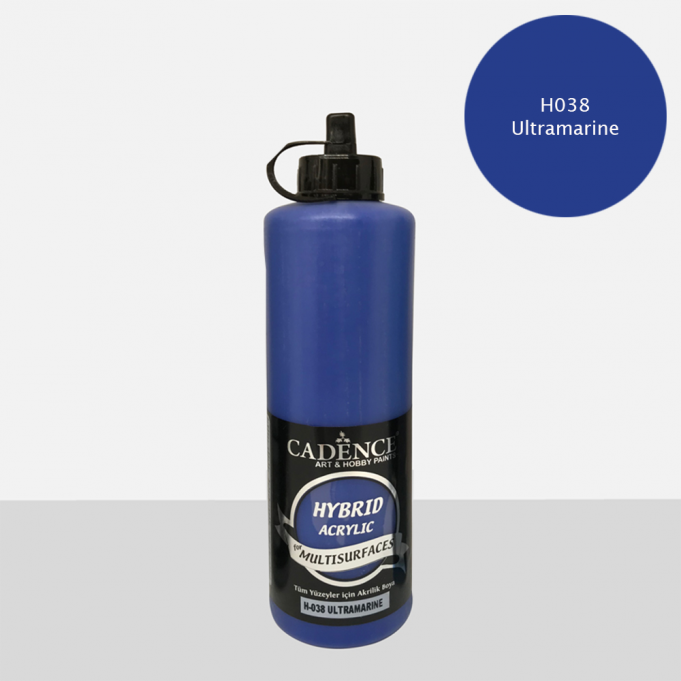 Ultramarine Cadence Multisurface Akrilik Boya H038 - 500 ML