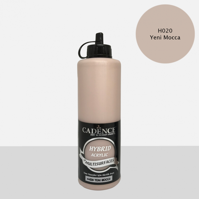 Yeni Mocca Cadence Multisurface Akrilik Boya H020 - 500 ML