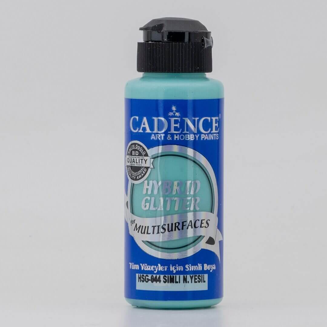 N.Yesil Cadence Multisurface Simli Akrilik Boya HSG044 - 120 ML