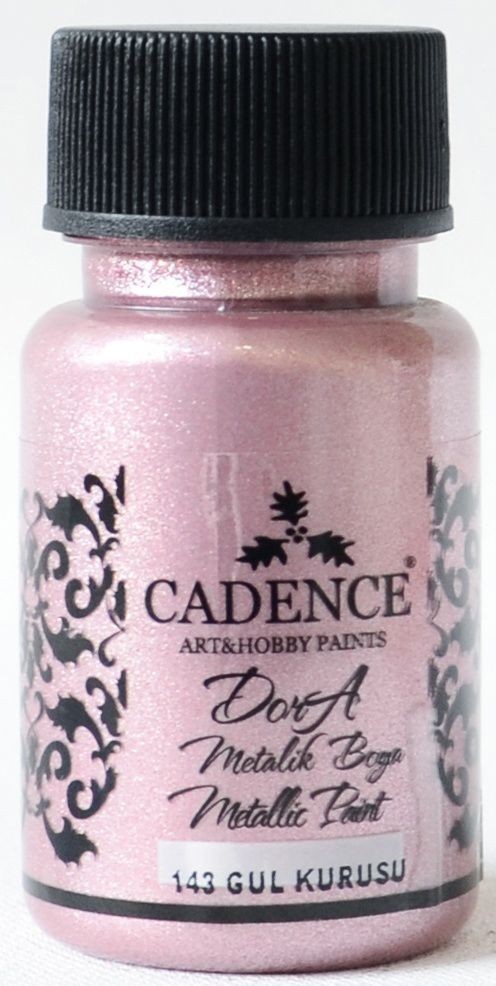 Gül Kurusu Cadence Dora Metalik Boya 50ML(cc) 143