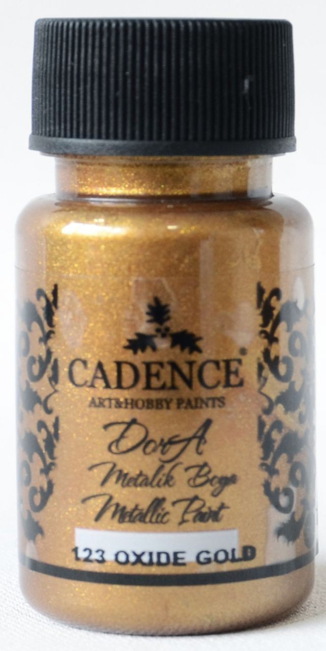 Oksit Altın Cadence Dora Metalik Boya 50ML(cc) 123