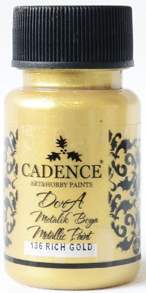 Rich Gold Cadence Dora Metalik Boya 50ML(cc) 136