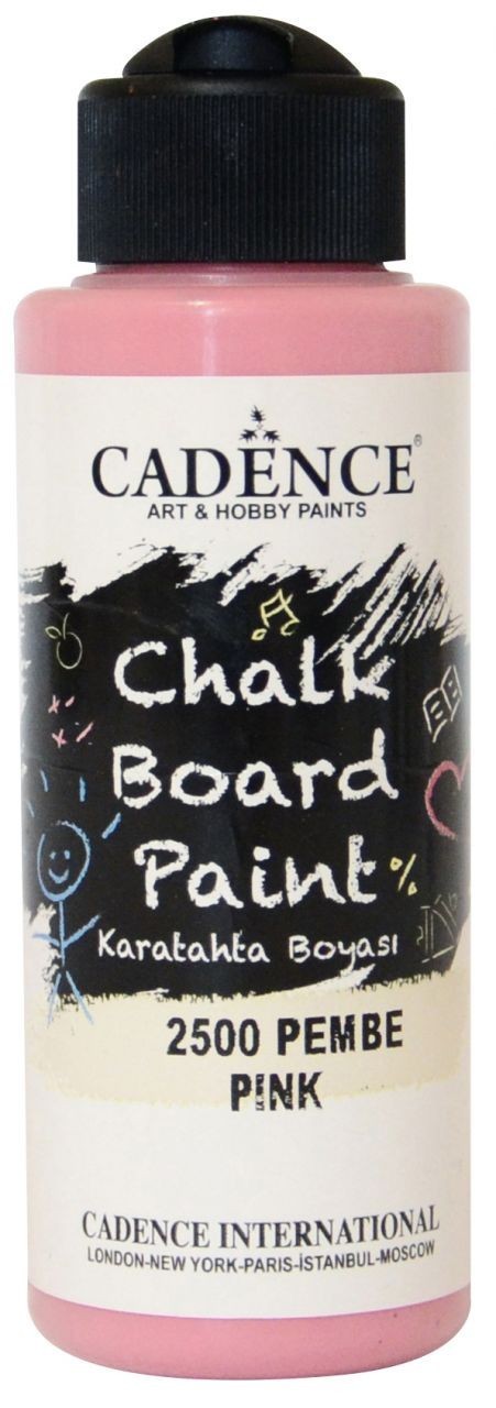 Pembe Cadence Kara Tahta Boyası 120ML 2500