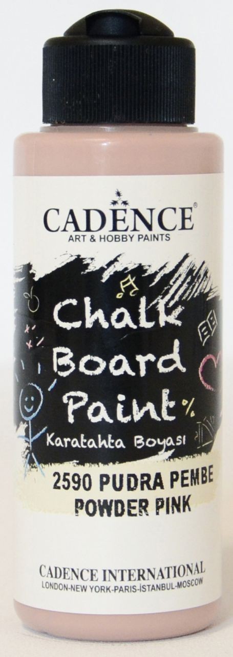 Pudra Pembe Cadence Kara Tahta Boyası 120ML 2590