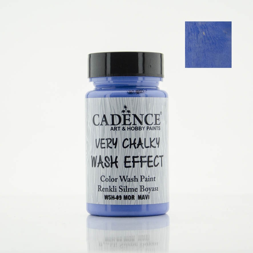 Cadence Very Chalky Wash Effect WSH09 - Mor Mavi