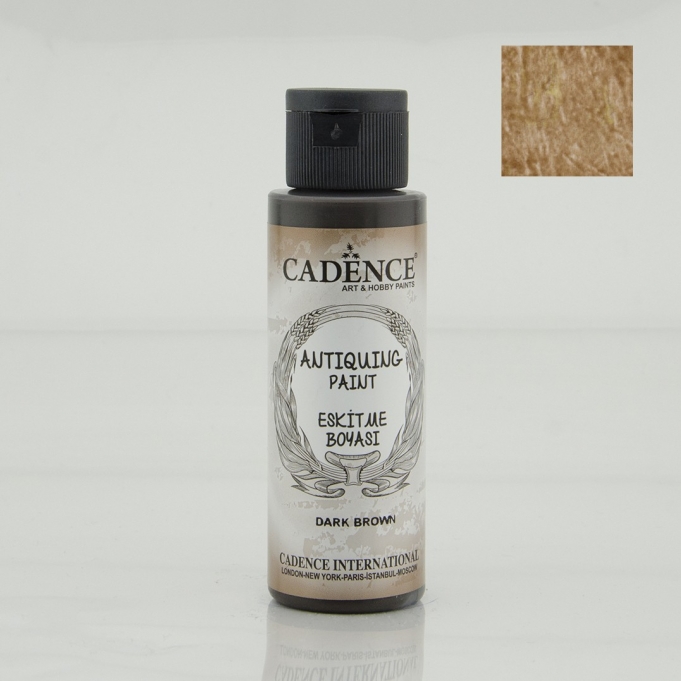 Cadence Eskitme Boyası 70ML(cc) 300 Koyu Kahve