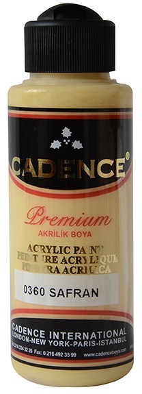 Cadence Akrilik Boya 120ML(cc) 0360 Safran fiyatları