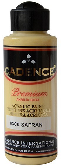 Cadence Akrilik Boya 120ML(cc) 0360 Safran