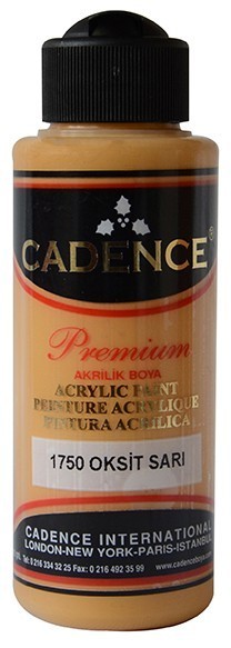 Cadence Akrilik Boya 120ML(cc) 1750 Oksit Sarı fiyatları