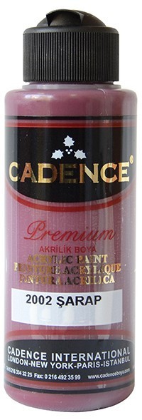 Cadence Akrilik Boya 120ML(cc) 2002 Şarap