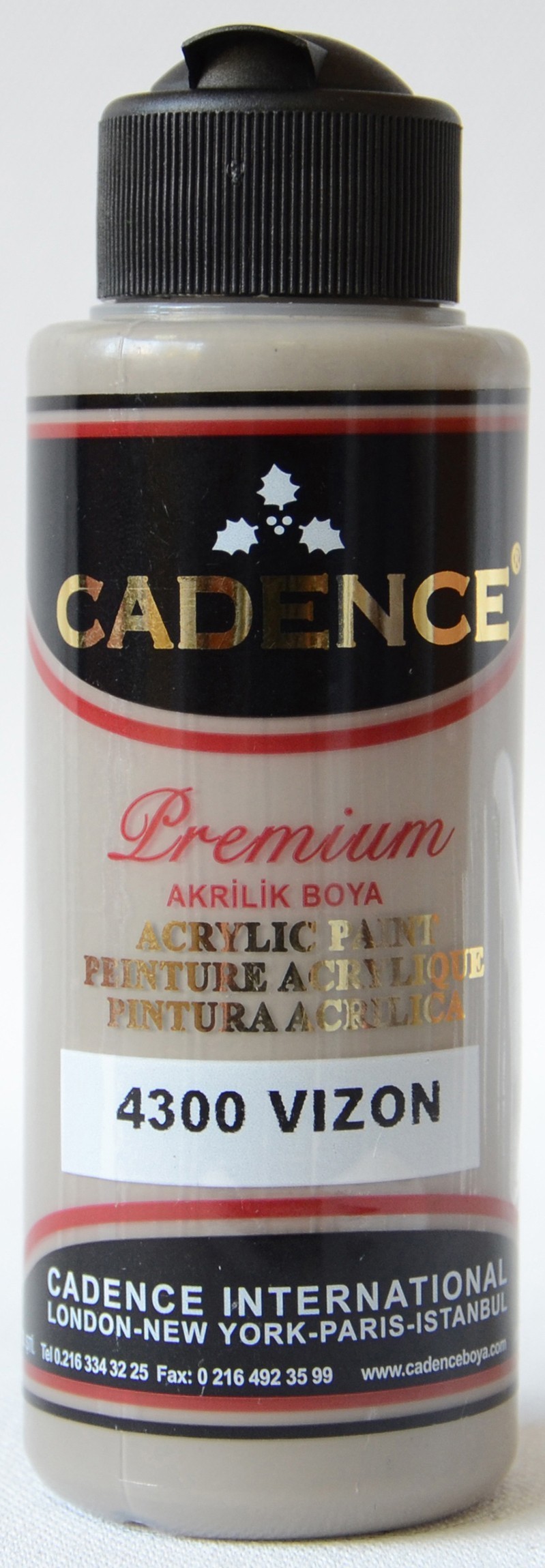 Cadence Akrilik Boya 120ML(cc) 4300 Vizon