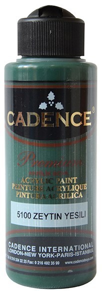 Cadence Akrilik Boya 120ML(cc) 5100 Zeytin Yeşili