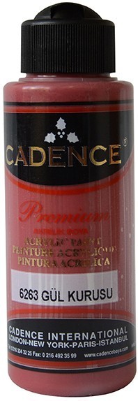 Cadence Akrilik Boya 120ML(cc) 6263 Gül Kurusu