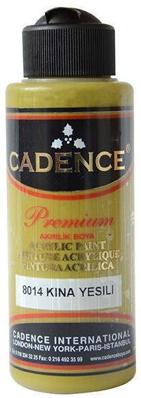 Cadence Akrilik Boya 120ML(cc) 8014 Kına Yeşili