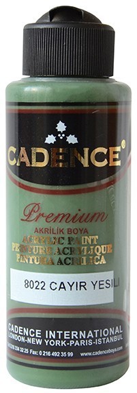 Cadence Akrilik Boya 120ML(cc) 8022 Çayır Yeşili