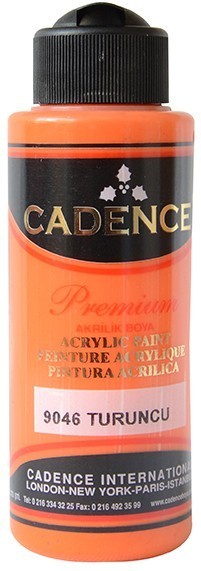 Cadence Akrilik Boya 120ML(cc) 9046 Turuncu