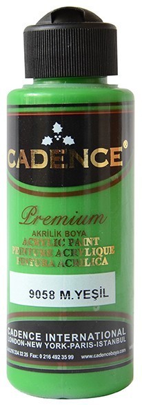 Cadence Akrilik Boya 120ML(cc) 9058 M. Yeşil