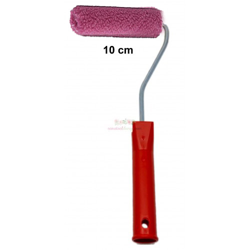 SD Pink Moher Rulo Fırça - 10 CM