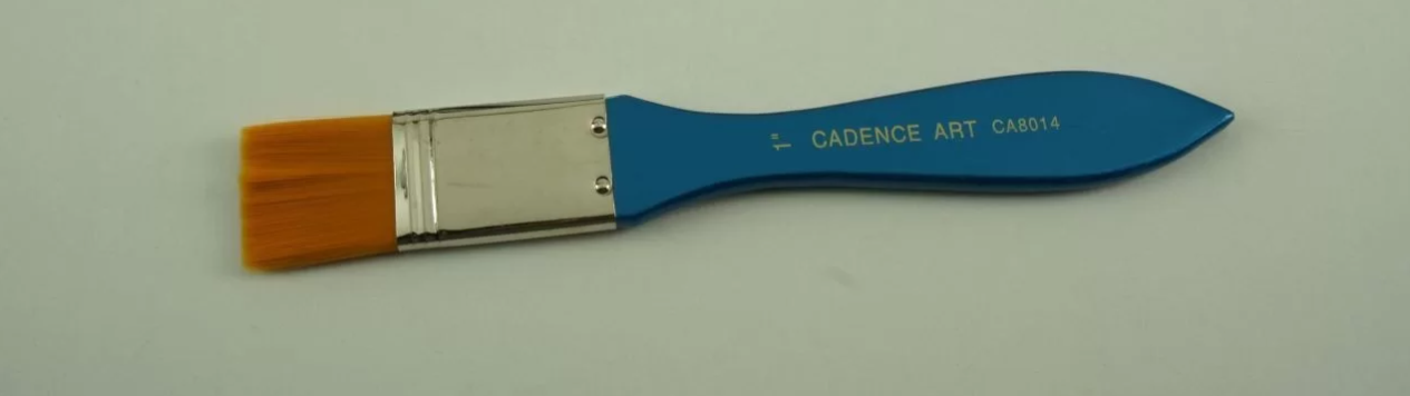 Cadence İpek Sarı Zemin Fırçası CA8014 - 1 No (2,5 cm)