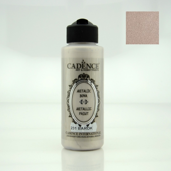 Barok Rengi Cadence Metalik Boya 120ML (231)