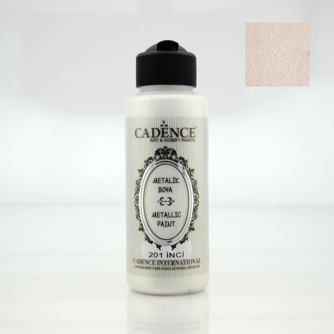 İnci Rengi Cadence Metalik Boya 120ML (201)