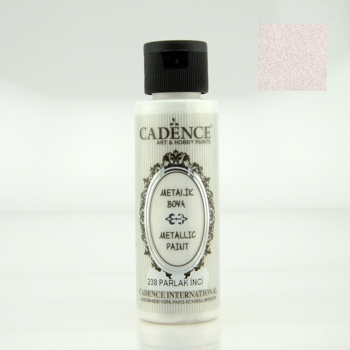 Parlak İnci Rengi Cadence Metalik Boya 70ML (238)