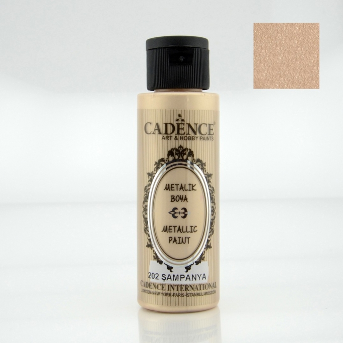 Şampanya Rengi Cadence Metalik Boya 70ML (202) fiyatları