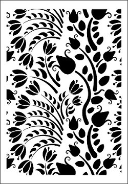 Cadence Çiçek Stencil FCS-10 (21x30)