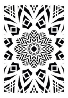 Cadence Dekoratif Stencil DC-10 ( 25 x 35 )