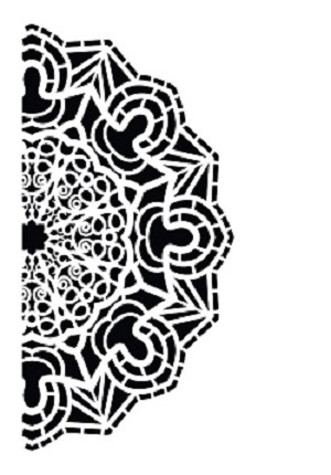 Cadence Dekoratif Stencil DC-18 ( 25 x 35 )