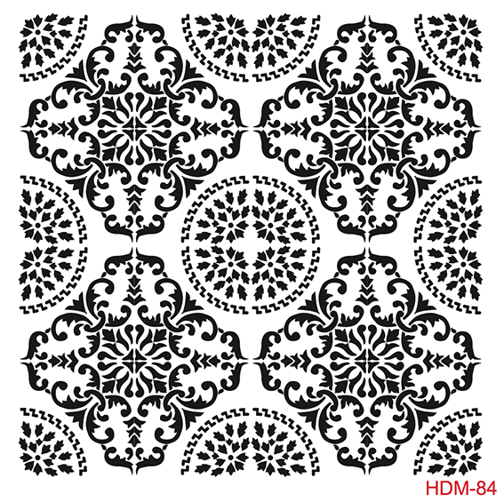 Cadence Home Dekor Stencil HDM084 ( 25 x 25 )