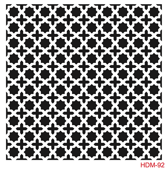 Cadence Home Dekor Stencil HDM092 ( 25 x 25 )