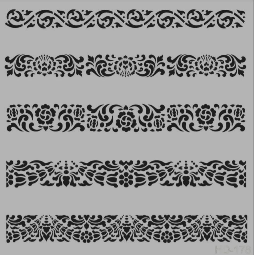 Cadence Home Dekor Stencil HD178 ( 45 x 45 ) fiyatları