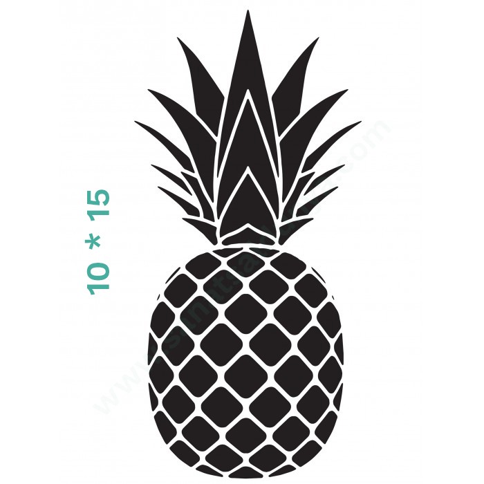 Ananas Model Cadence Stencil 10*15 Boyut