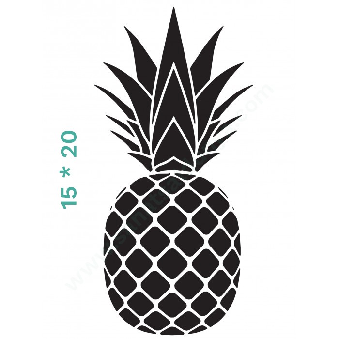 Ananas Model Cadence Stencil 15*20 Boyut