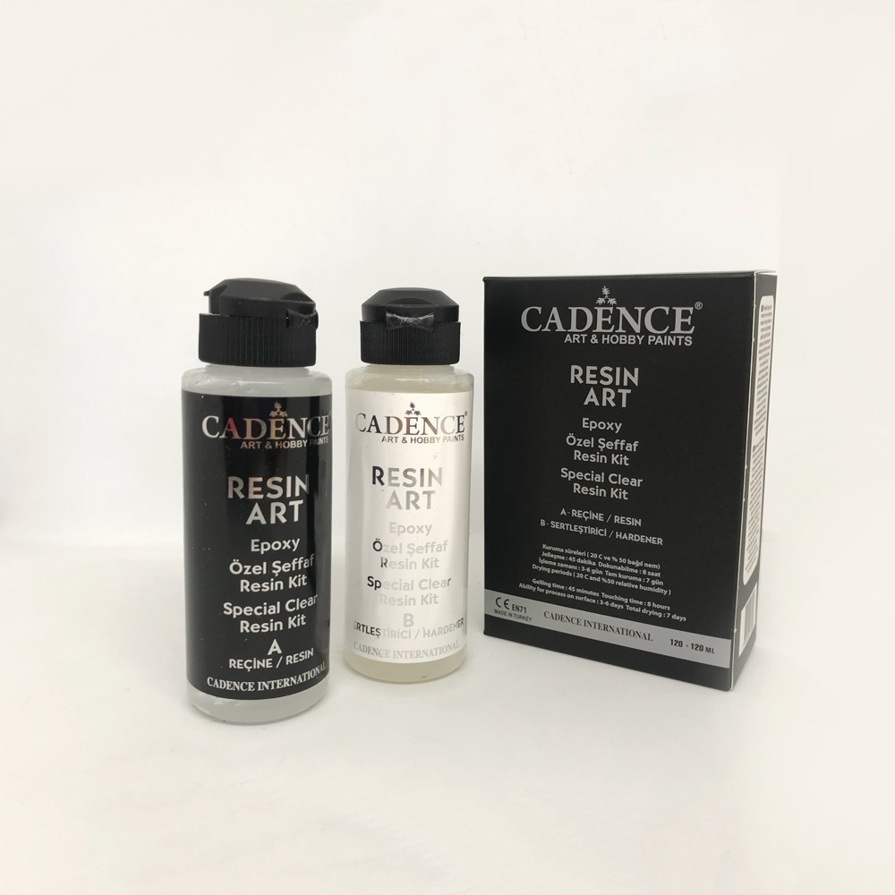 Cadence Resin Art Şeffaf Epoksi Takım | Parlak Reçine | 