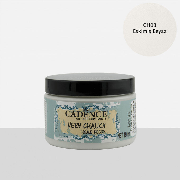 Eskimiş Beyaz Cadence Very Chalky Home Decor CH03 150 ML