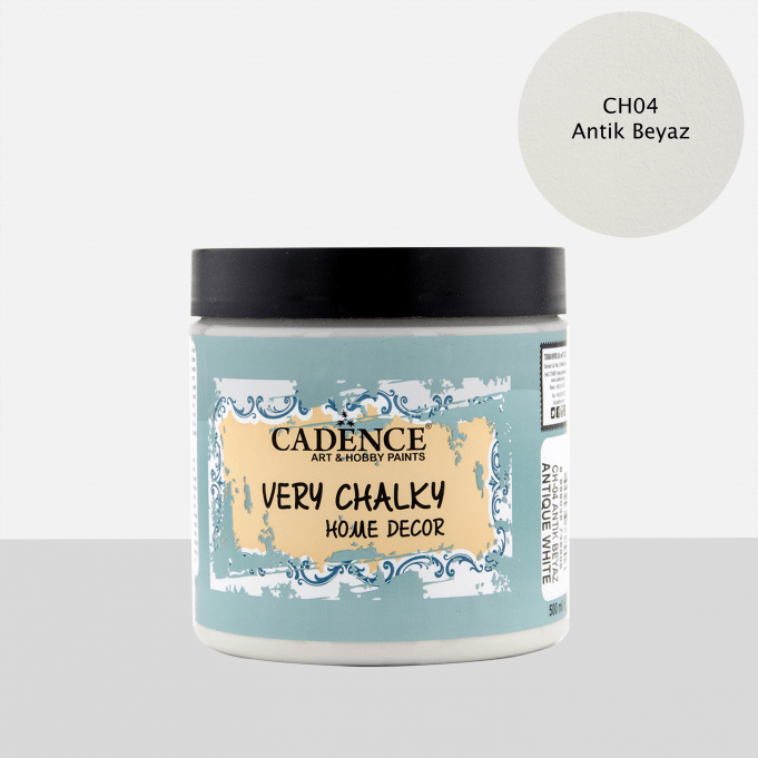 Antik Beyaz Cadence Very Chalky Home Decor CH04 500 ML