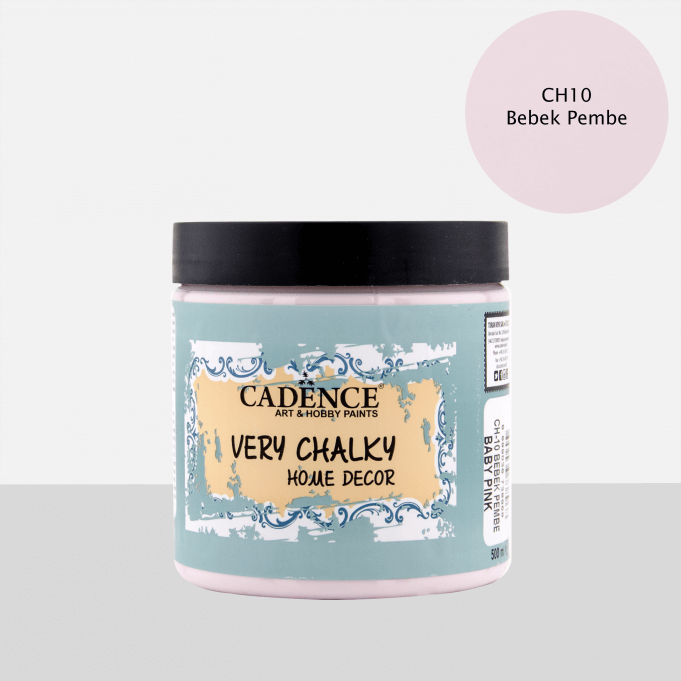 Bebek Pembe Cadence Very Chalky Home Decor CH10 500 ML