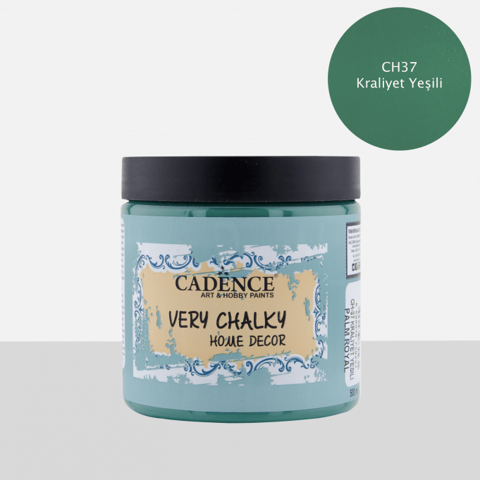 Kraliyet Yeşili Cadence Very Chalky Home Decor CH37 500 ML