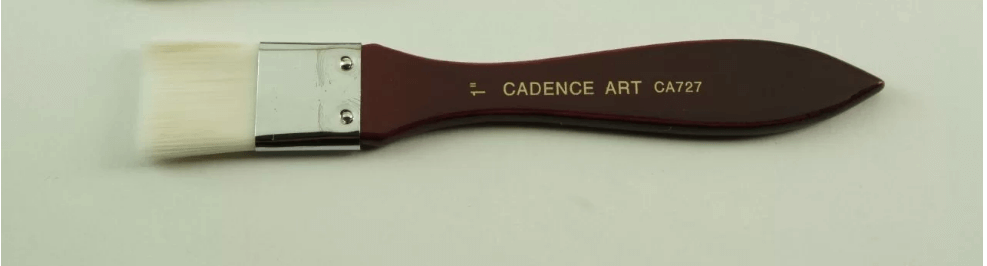 Cadence İpek Bordo Zemin Fırçası CA727 1 No (2,5 cm)