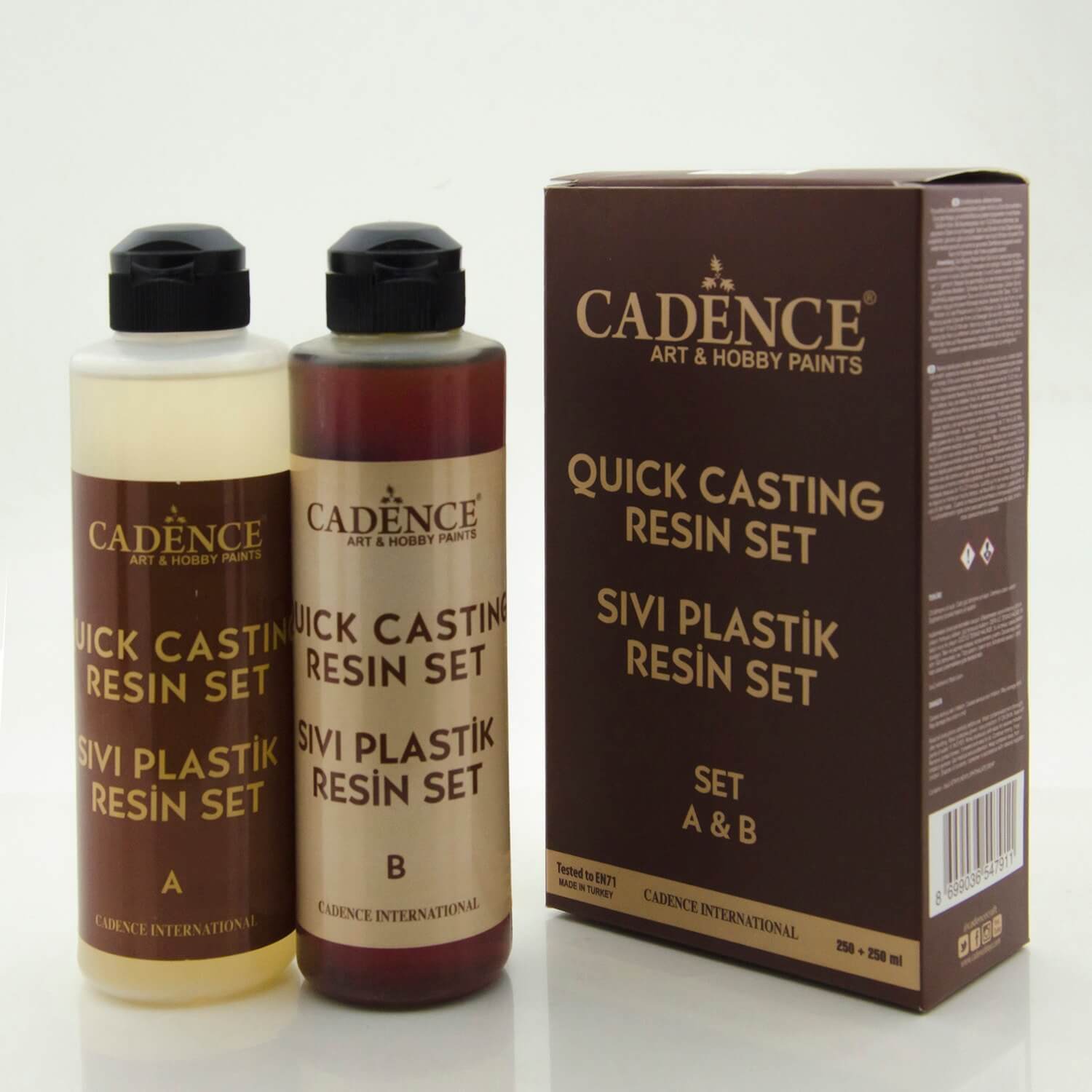 Cadence Sıvı Plastik Seti 250 Ml