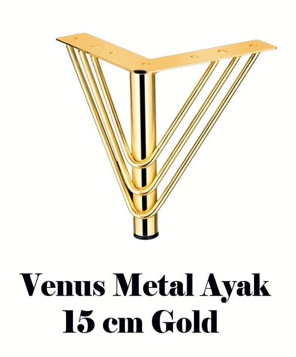 Venüs Ayak 15 cm - Altın Gümüş