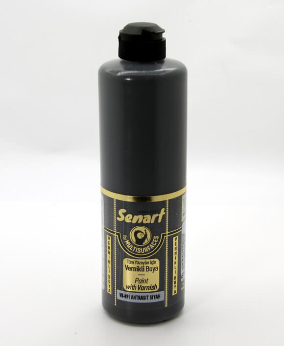 Antrasit Siyah Senart Vernikli Boya 500 ML VB091