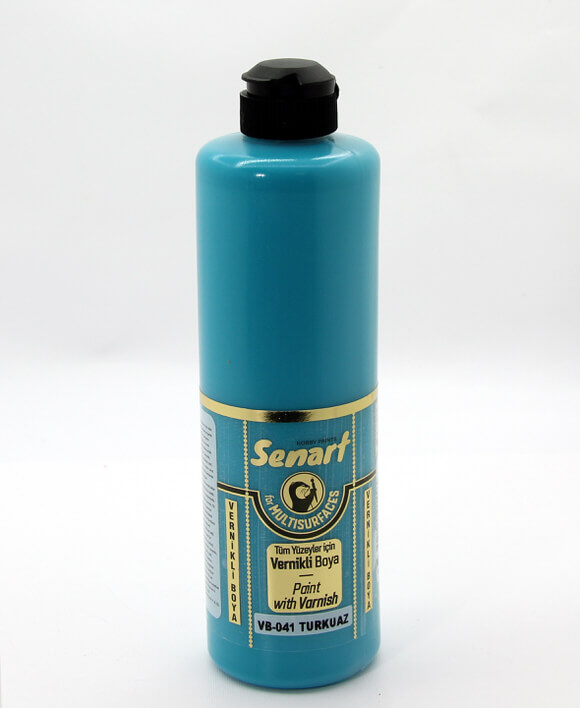 Turkuaz Senart Vernikli Boya 500 ML VB041