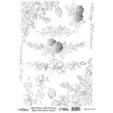  Sihirli Dokunuş Rub-On - Mery Christmas SD011